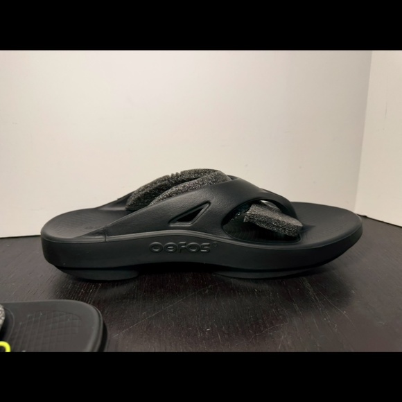 OOFOS OOriginal Thong Sandals Black Unisex EU42 US Mens 9/Womans 11 main image 12
